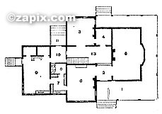 Ground Plan For Design No. 3.