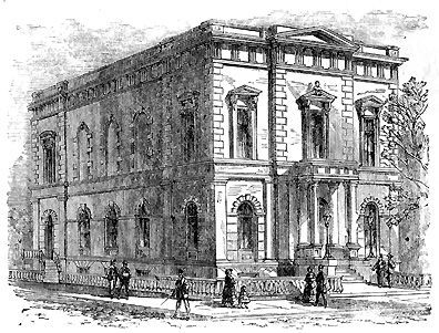 New York Historical Society—Second Avenue, cor. Eleventh Street.