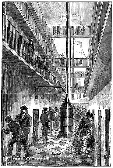 Interior of Male Prison