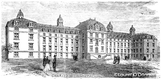 Charity Hospital, Blackwell's Island border=