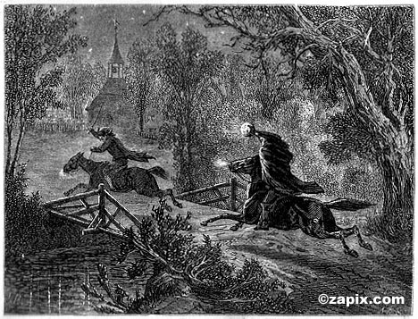 The Headless Horseman - Sleepy Hollow.