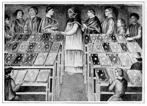Interior of the Library of Sextus IV.