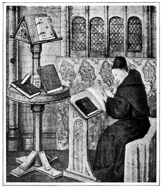 A Writer With His Desk and Table